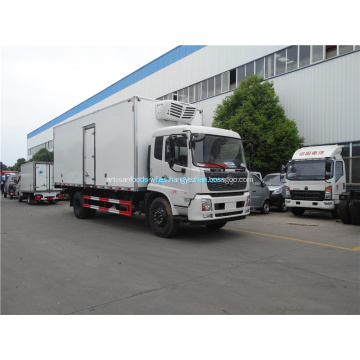 Dongfeng congelador camión caja 4x2 camión refrigerado